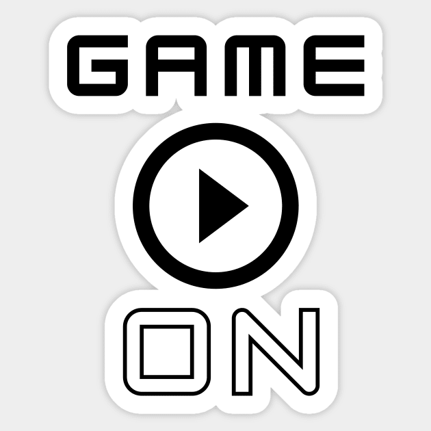 Game On-Gameday Sticker by QKI&ARTS